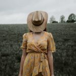Photo cornflower dress