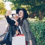 Photo trendy handbags