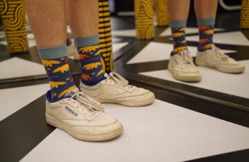 Photo over-the-knee socks