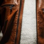 Photo stylizacje ze skórzanymi spodniami