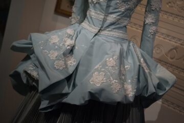 Photo flared dress