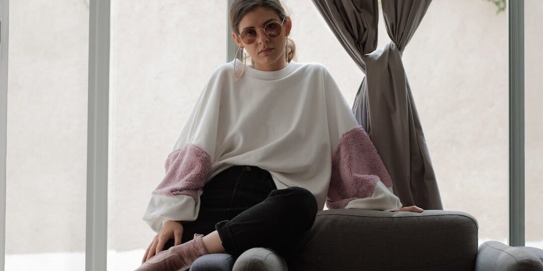 Photo oversized sweater