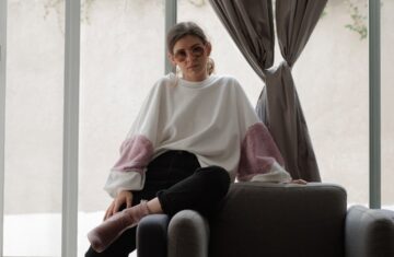 Photo oversized sweater