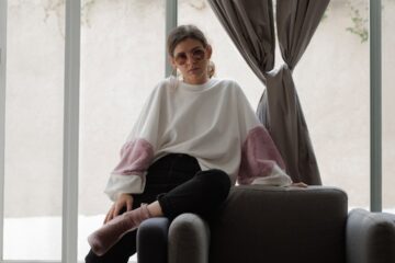Photo oversized sweater